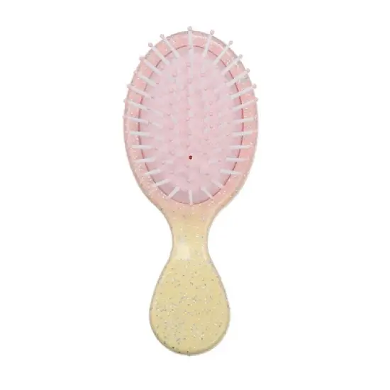 Unique Bargains Mini Colorful Gradient Paddle Hair Brush 1 Pc image {7}