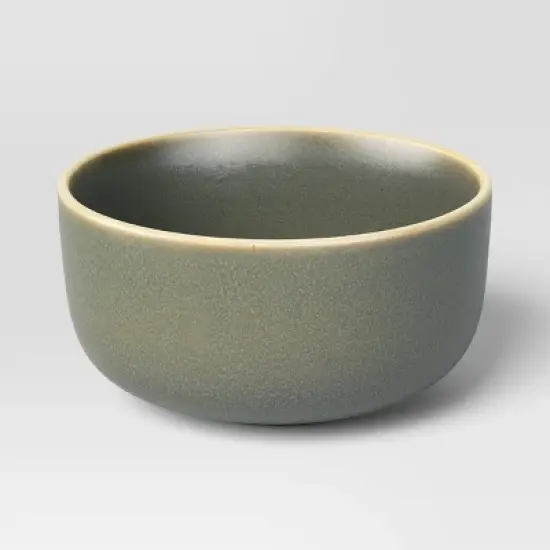 12pc Stoneware Tilley Dinnerware Set Olive Green - Threshold&trade; image {4}