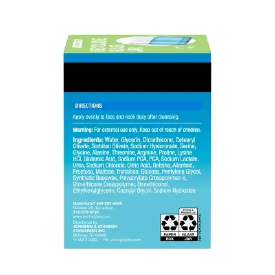 Neutrogena Hydro Boost Water Gel Face Moisturizer with Hyaluronic Acid for Dry Skin - Fragrance Free - 1.7 oz image {11}