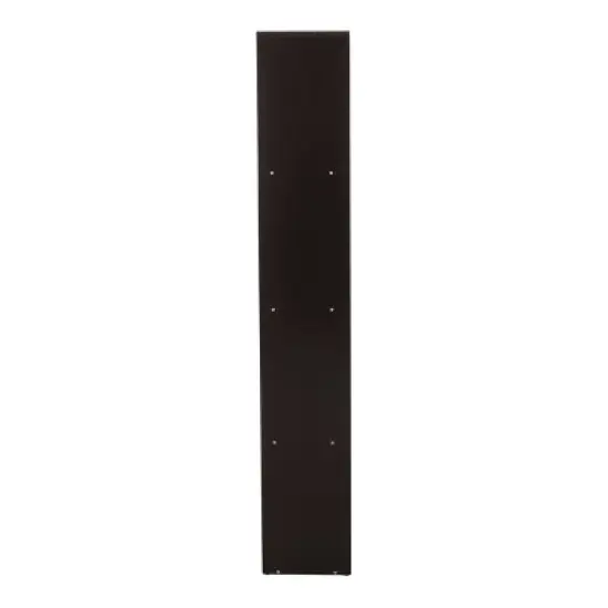 71" Sparks Modern Geometric High Shelf Bookcase Dark Gray - Christopher Knight Home image {7}