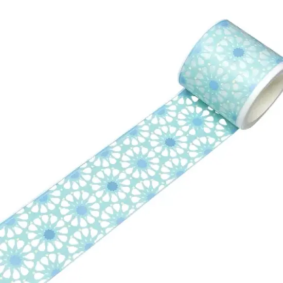 Wrapables Decorative Adhesive Scenic Pattern Hollow Sticker Tape image {19}