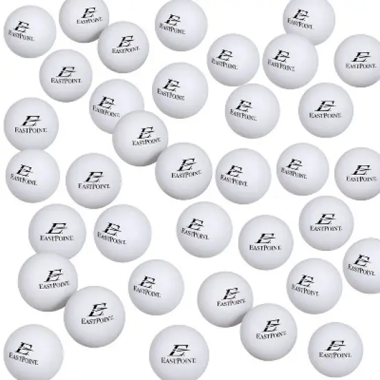 EastPoint 40mm 1-Star Table Tennis Balls - 36pk image {1}