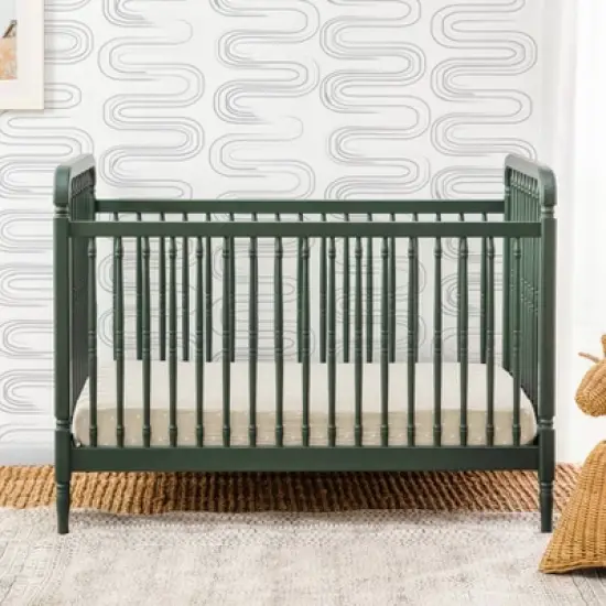 Namesake Liberty 3-in-1 Convertible Spindle Crib with Toddler Bed Conversion Kit image {5}