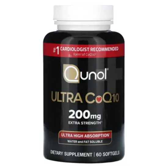 Qunol Ultra CoQ10, 200 mg, 60 Softgels image {2}
