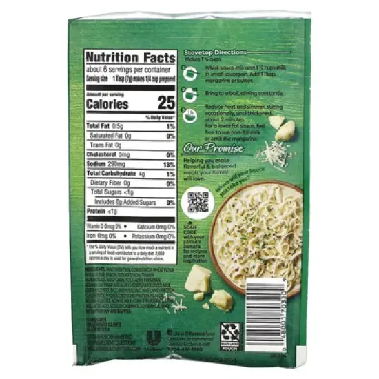 Knorr, Alfredo Sauce Mix, 1.6 oz (45 g) image {1}