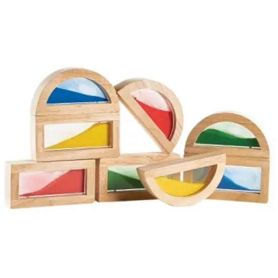 Guidecraft Sand Blocks - 8 Piece Set image {1}