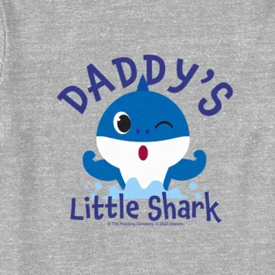 Toddler's Baby Shark Daddy's Little Shark T-Shirt image {1}