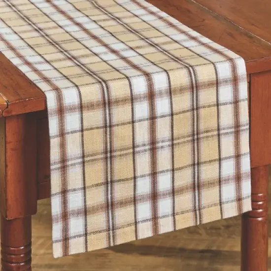 Park Designs Hadley Plaid Table Runner 13" X 36" image {5}