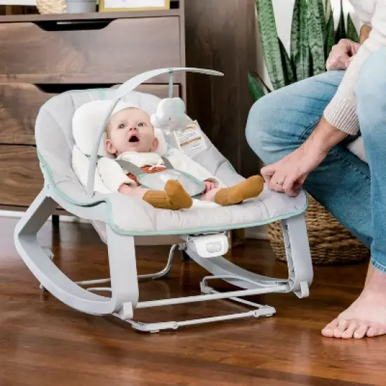 Ingenuity Keep Cozy 3-in-1 Grow with Me Baby Bouncer, Rocker & Toddler Seat - Weaver image {2}