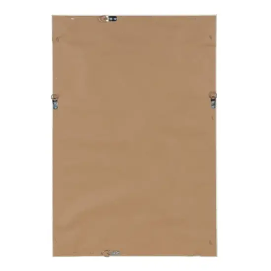 18" x 27" Macon Framed Linen Fabric Pinboard White - Kate and Laurel image {3}