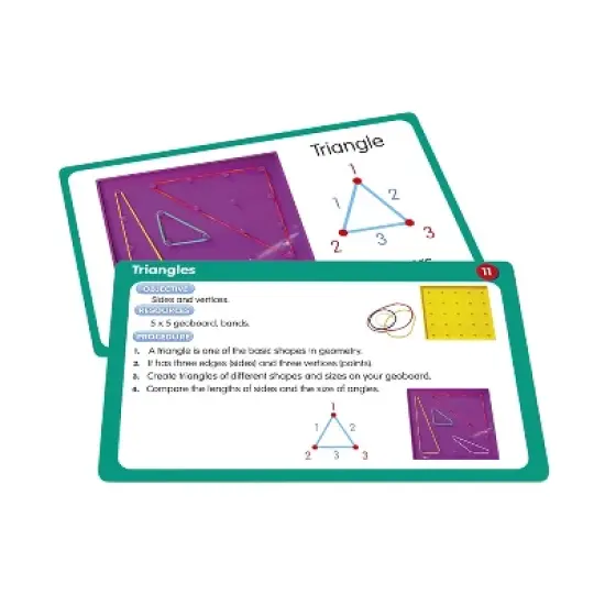 Junior Learning 50 Geoboards Activities image {2}