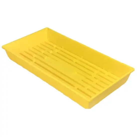 SUNPACK 10" x 20" Mega Plastic Seed Starting Tray, 2.5" image {12}