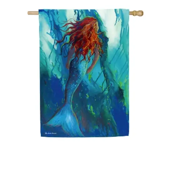 Embossed Suede Flag, House Size, Pennsylvania State University image {3}