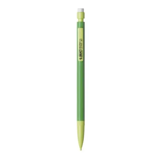 BIC Ecolutions Mechanical Pencil, Recycled Plastic, 0.7mm Point, Black, 48 Pack image {5}