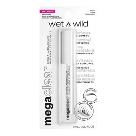 Wet n Wild Mega Clear Lash & Brow Mascara - 0.3 fl oz image {2}