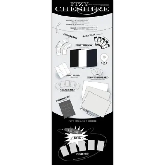 ITZY - CHESHIRE (Target Exclusive, CD) image {1}