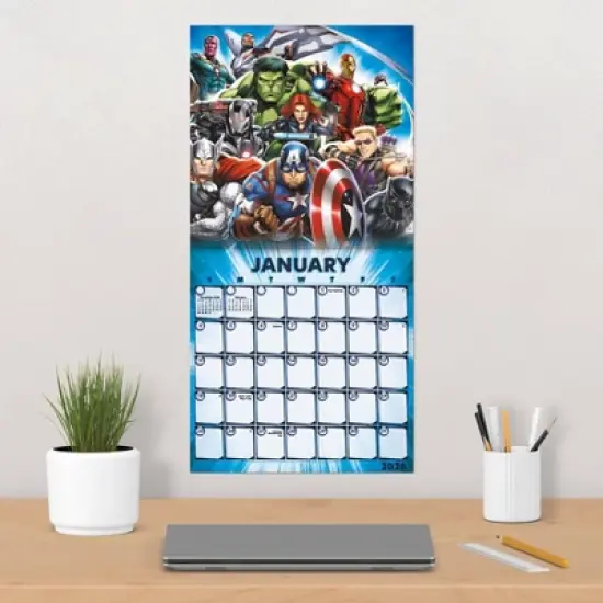 Marvel 2026 Avengers 12"x12" Wall Calendar image {4}