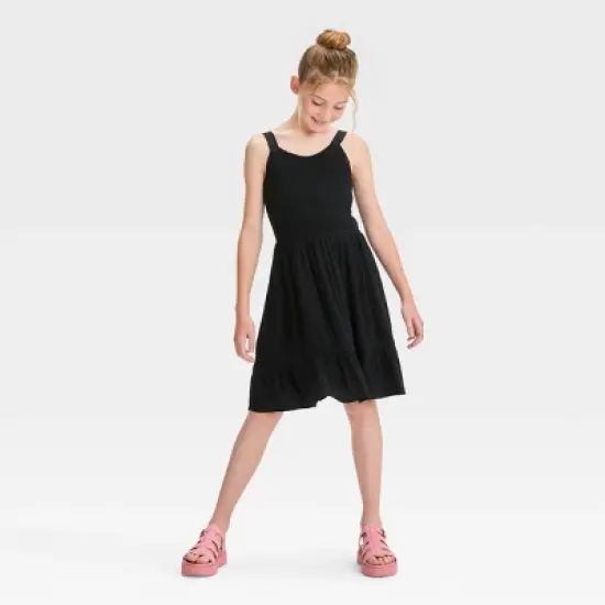 Girls' Back Cut Out Dress - art class&trade; image {2}