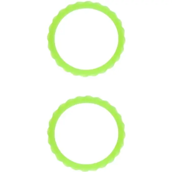 Chewigem Twister Chewable Bangle, Glow, Set of 2 image {1}