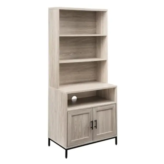 64.12" Orin Modern 2 Door Bookshelf Hutch - Saracina Home image {12}