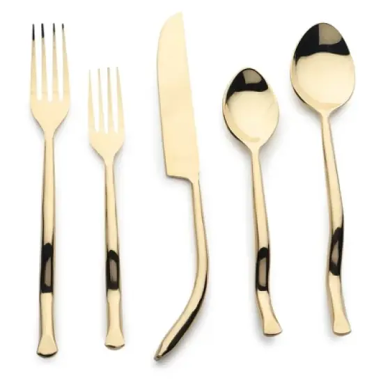 Twig PVD 5 Pc. Flatware Set image {2}