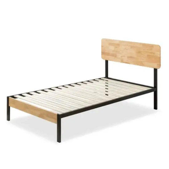 Olivia Metal Platform Bed Frame Natural - ZINUS image {5}