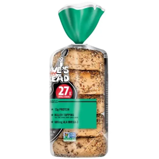 Dave's Killer Bread Epic Everything Organic Bagels - 16.75oz image {13}