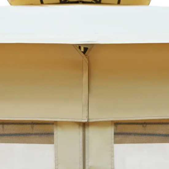 KTMBDW 10x10/10x12 Pop Up Instant Gazebo Tent with Mosquito Netting Outdoor Canopy Shelter with 100/120 Square Feet of Shade image {7}