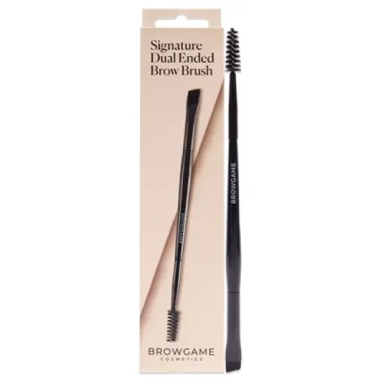 Browgame Signature Dual Ended Brow Brush - Eyebrow Brush - 1 pc image {5}