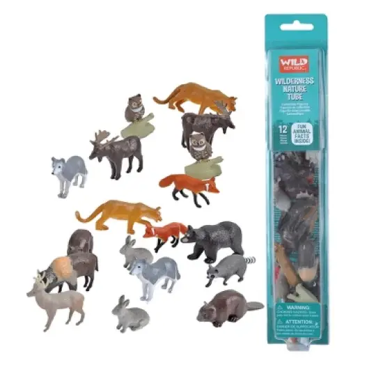 Wild Republic Nature Tube Wilderness Animal Figure, 13 Inches image {1}