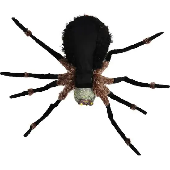 Halloween Express  Deluxe Light Up Spider Halloween Decoration - Size 53 in - Gray image {3}
