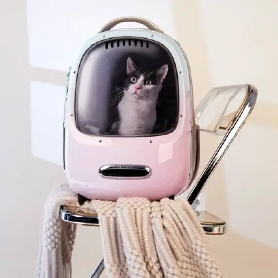 PETKIT Small Breezy Dome Dog and Cat Backpack Carrier with Inbuilt Fan & Light image {9}