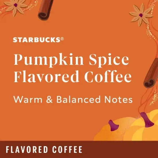 Starbucks Pumpkin Spice Light Roast Ground Coffee - 11oz image {1}
