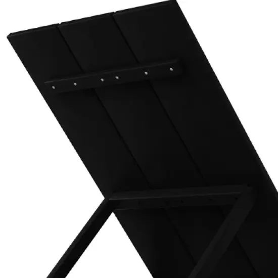 WestinTrends Ashore Modern Poly Reclining Chaise Lounge With Wheels image {9}