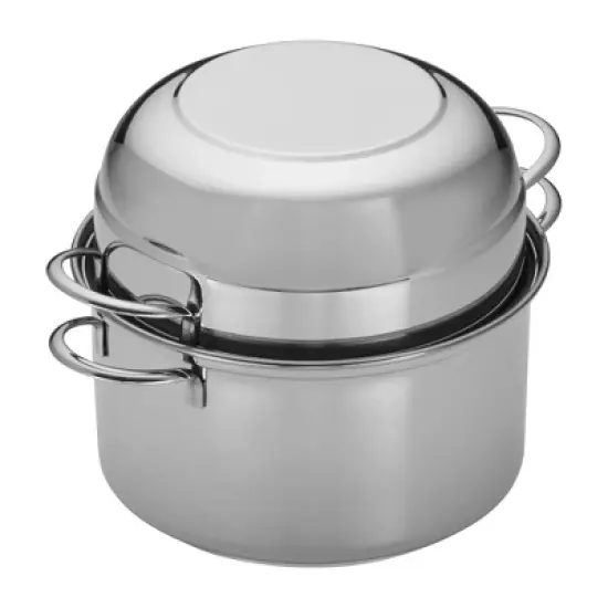 Demeyere Resto 3.2-qt Stainless Steel Mussel Pot image {1}