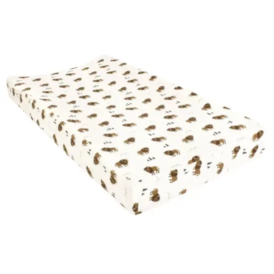Hudson Baby Infant Boy Changing Pad Cover, Wild Buffalo, One Size image {2}
