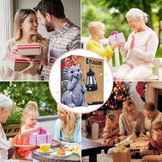 Paaaawaters Elephant Statue for Garden Decor with Gift Appeal - Ideal Gifts for Women, Mom or Birthdays, Beautifully Crafted Outdoor image {7}