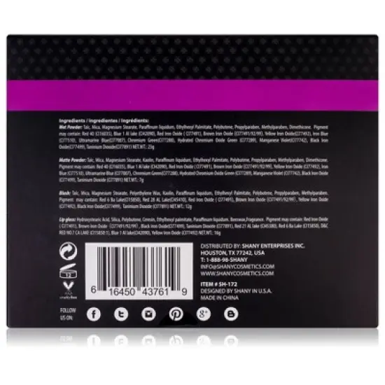 SHANY 'Fix Me Up' Makeup Kit image {2}