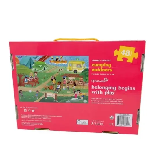 Upbounders Camping Outdoors Kids' Jumbo Puzzle - 48pc image {1}