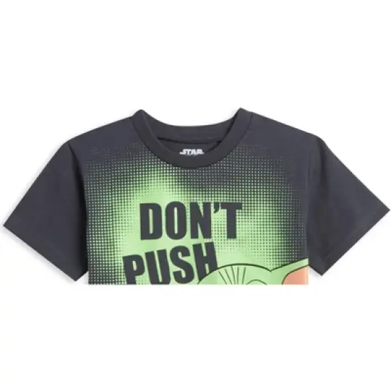 Star Wars The Mandalorian The Child Baby Athletic T-Shirt and Mesh Shorts Outfit Set Infant to Big Kid  image {7}