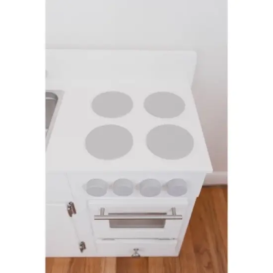 Remley Kids Wooden Play Kitchen Set Sink Oven Stove - Ships Assembled image {3}