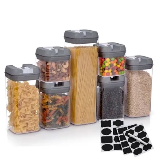 Cheer Collection Airtight Food Storage Containers, Set of 7 image {10}
