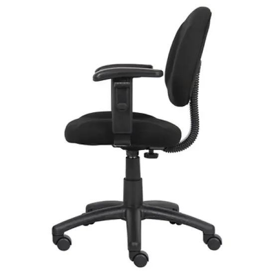 Deluxe Posture Chair with Adjustable Arms - Boss Office Products image {1}