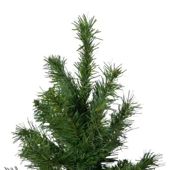 Northlight 4' Potted Virginia Pine Walkway Slim Artificial Christmas Tree - Unlit image {2}