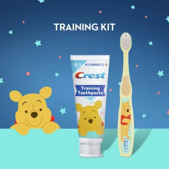 Crest Training Toothpaste and Toothbrush Kit - Disney's Winnie the Pooh - 2pk image {7}