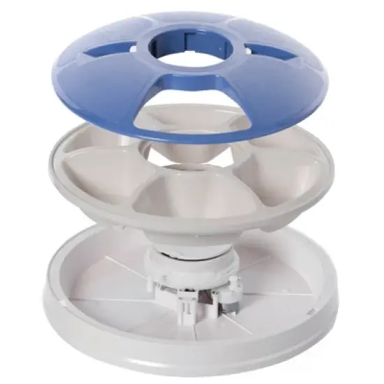 PawsMark 6-Meal Automatic Pet Feeder LCD Smart Programmable Time Setting Pet Dog Cat Food Compartment Dispenser image {6}