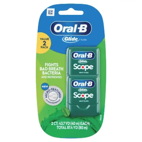 Oral-B Glide with Scope Dental Floss - 2pk image {8}