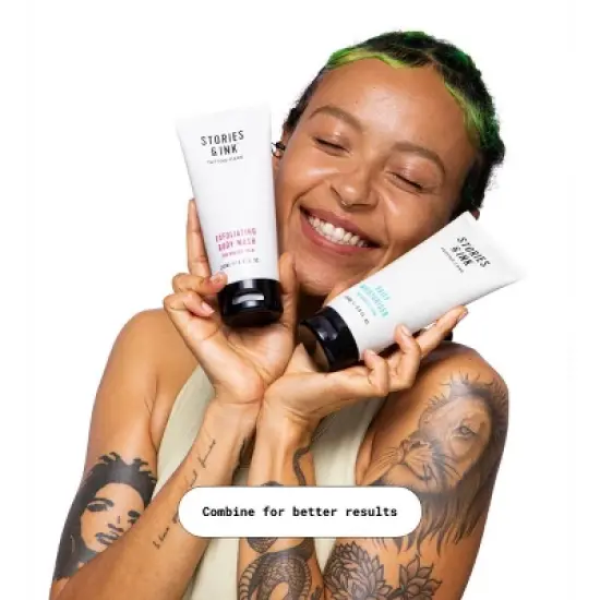 Stories & Ink Enhancing Exfoliating Body Wash  - 6.76 fl oz image {6}