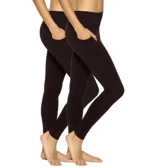Felina Women's Athletic Pocket Legging 2-Pack image {17}