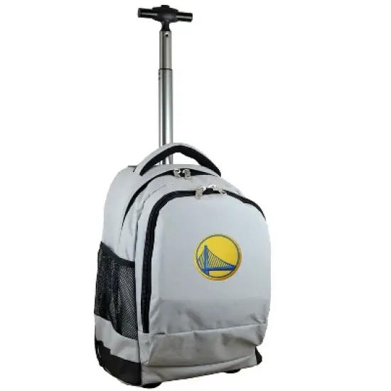 NBA&reg; Mojo Premium Wheeled Backpack - Gray image {6}